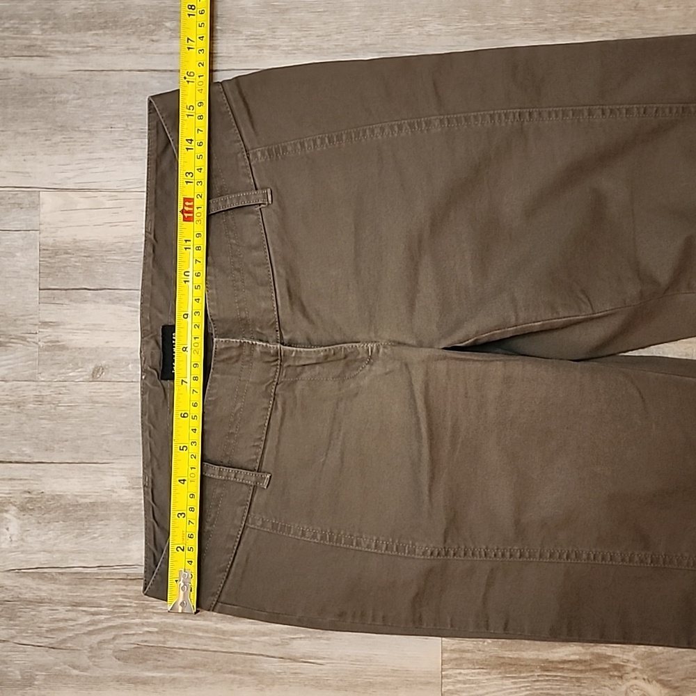 The Limited Khaki Pants Wide Leg, Olive Green, Size 4 - Picture 10 of 13